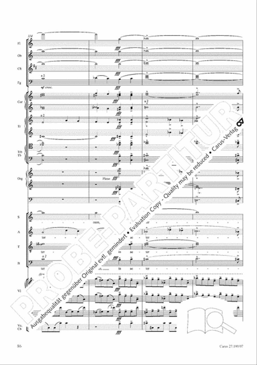 Te Deum 4-Part scores gallery preview page 94
