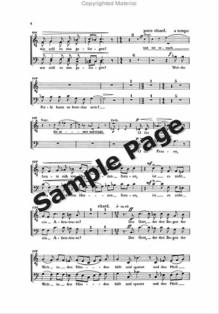 Vom Abenteuer Der Freude Score SSATBB scores gallery preview page 5