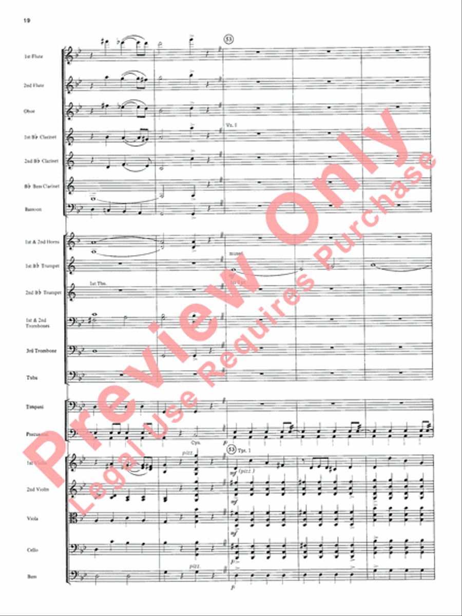 Two South American Tangos Full Orchestra scores gallery preview page 21