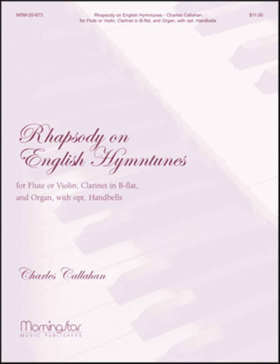 Book cover for Rhapsody on English Hymntunes
