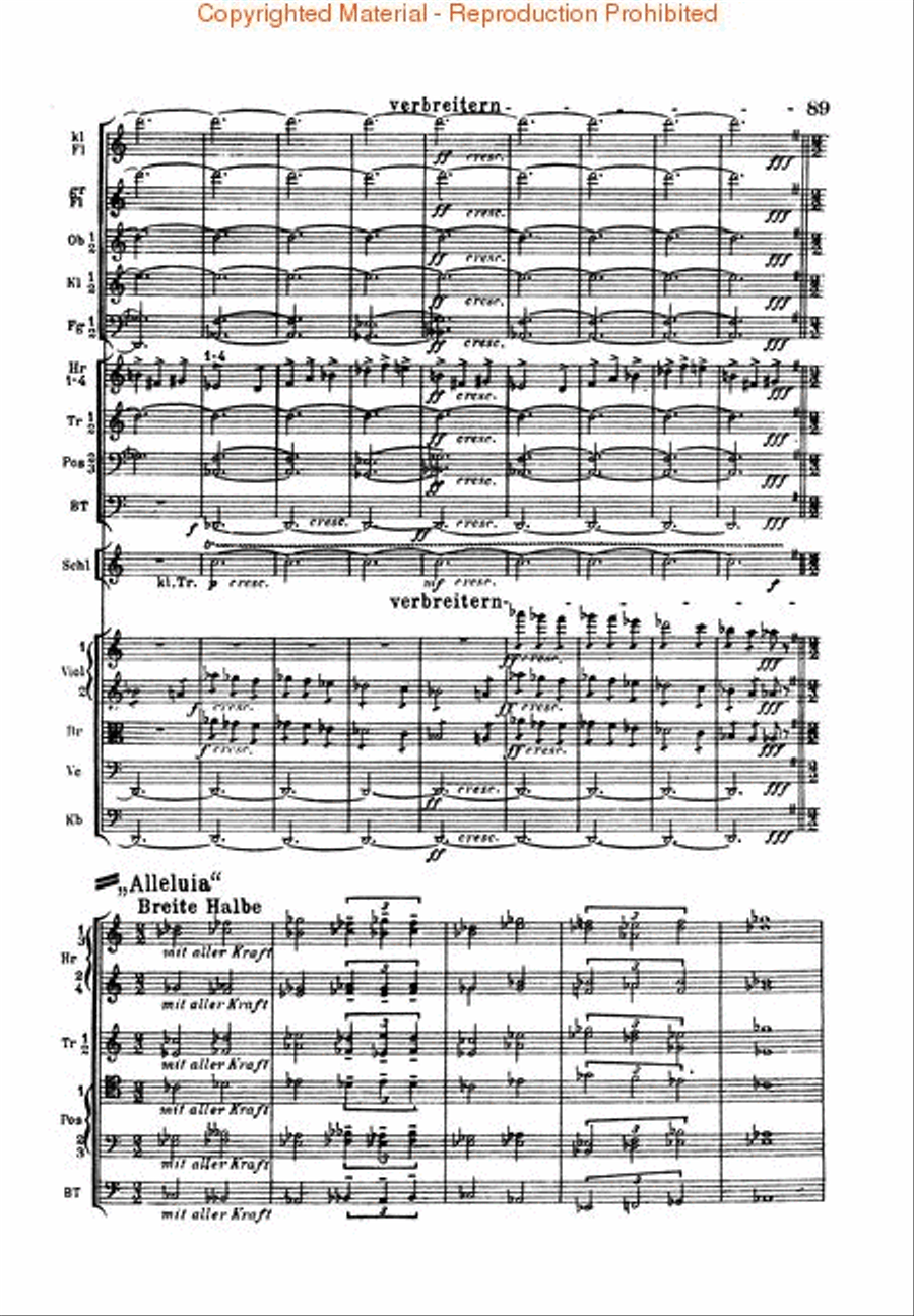 Mathis der Maler (1934) Orchestra scores gallery preview page 4