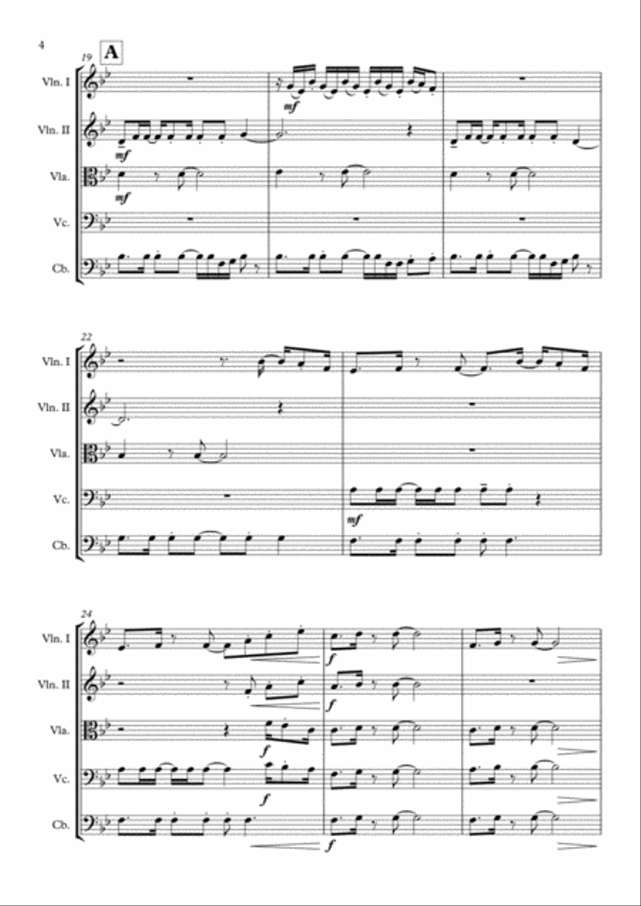Overture/prologue Overture/prologue String Quintet scores gallery preview page 5