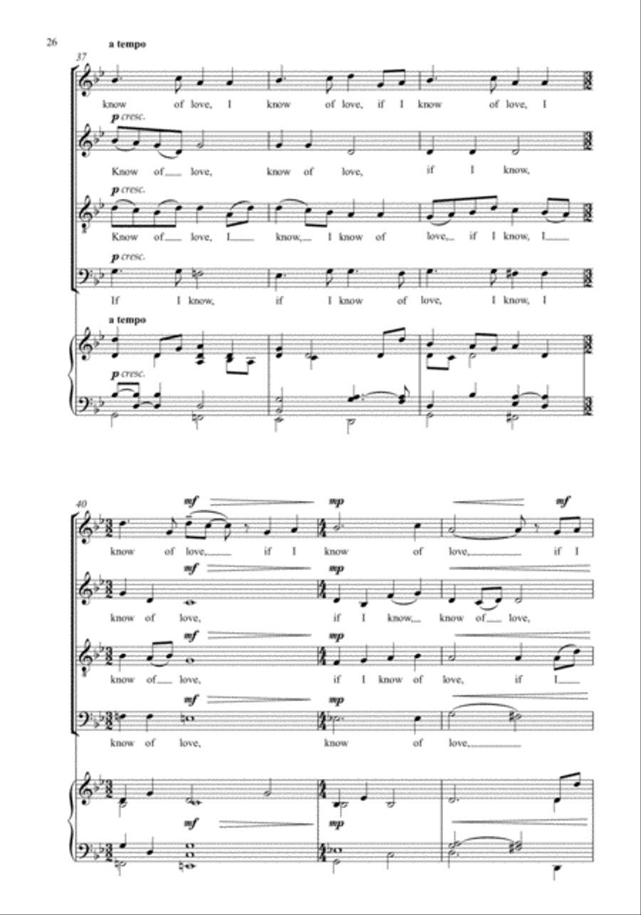 Four Passion Meditations 4-Part scores gallery preview page 27
