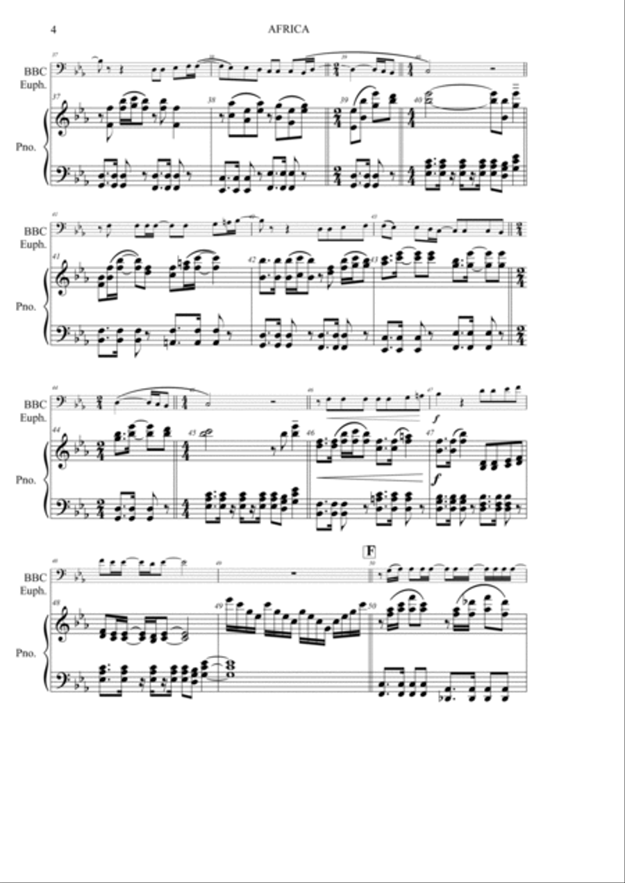 Africa Baritone Horn BC scores gallery preview page 5
