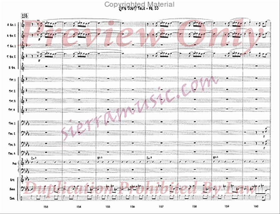 It's Just Talk Big Band scores gallery preview page 21