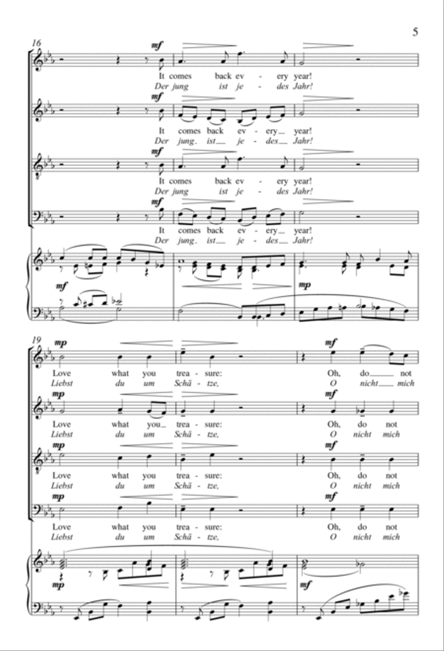 If You Love for Beauty If You Love for Beauty 4-Part scores gallery preview page 4