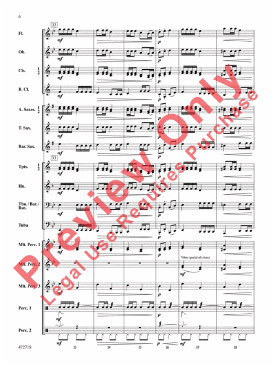 'Tis the Season 'Tis the Season Concert Band scores gallery preview page 7