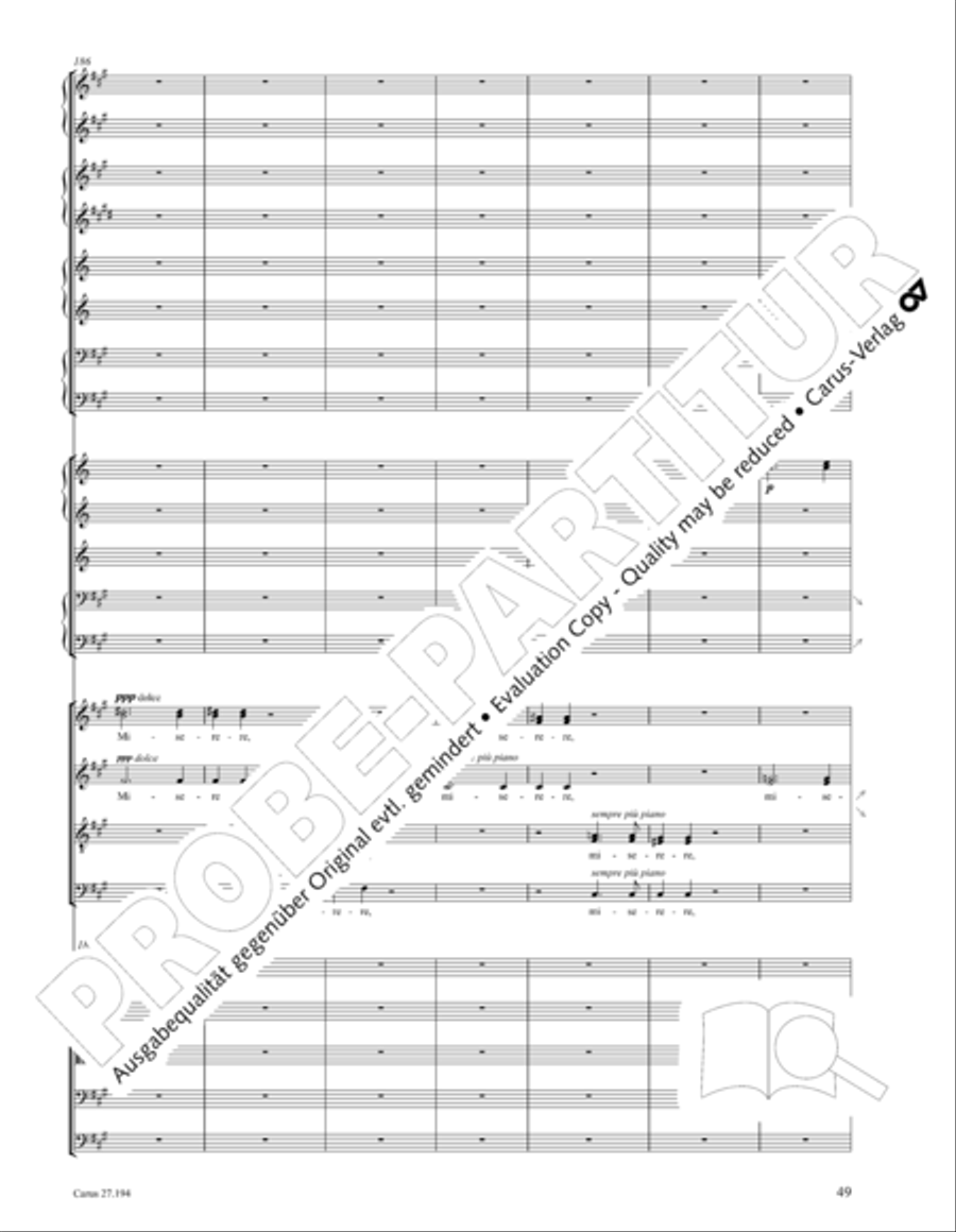 Te Deum 4-Part scores gallery preview page 50