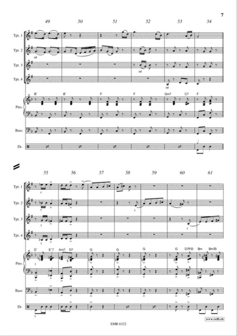 Yankee Doodle Trumpet scores gallery preview page 7