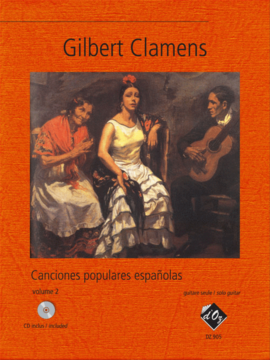 Canciones populares españolas, vol. 2 (CD incl.) Classical Guitar scores gallery preview page 1
