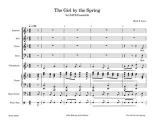 The Girl By the Spring - SATB Ensemble