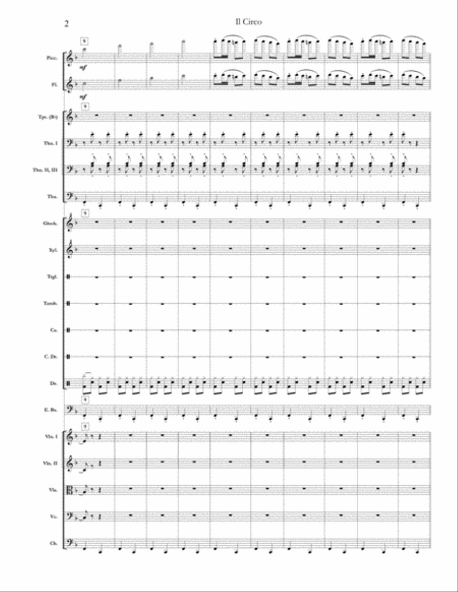 Eskimo Lumber Full Orchestra scores gallery preview page 2