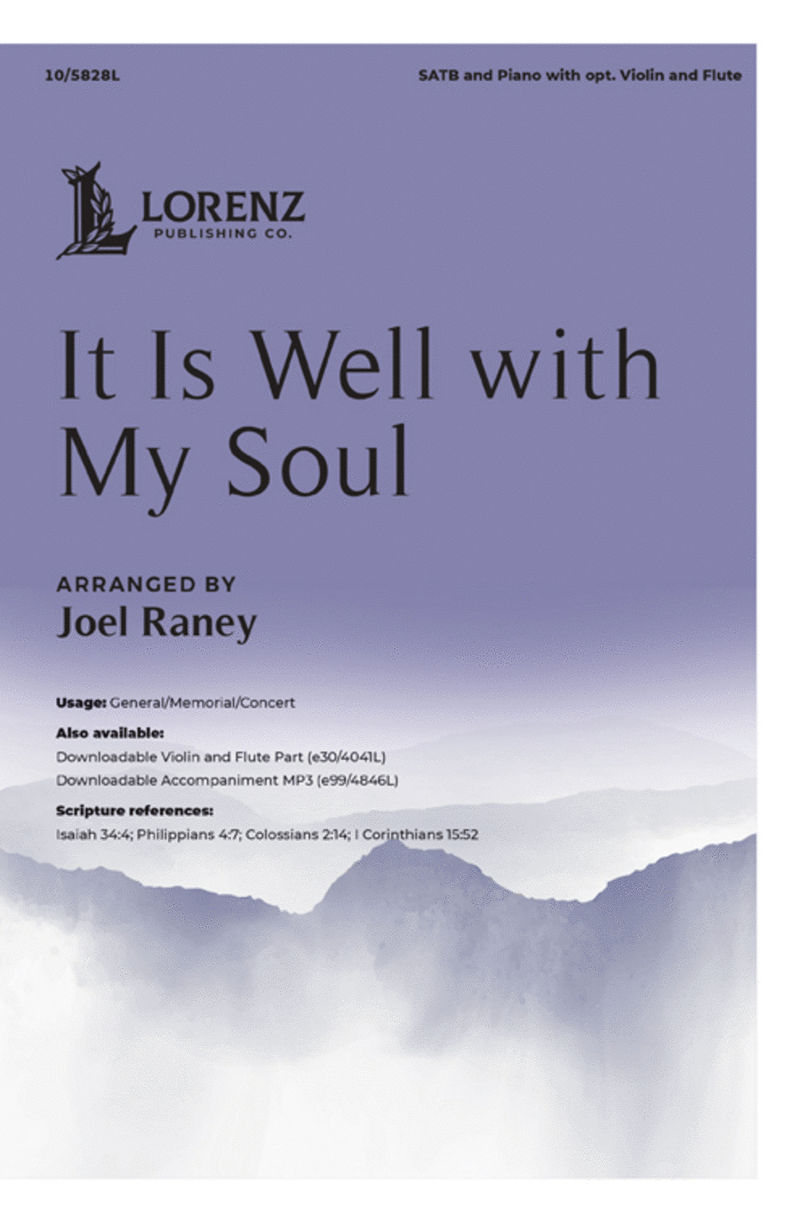 Book cover for It Is Well with My Soul