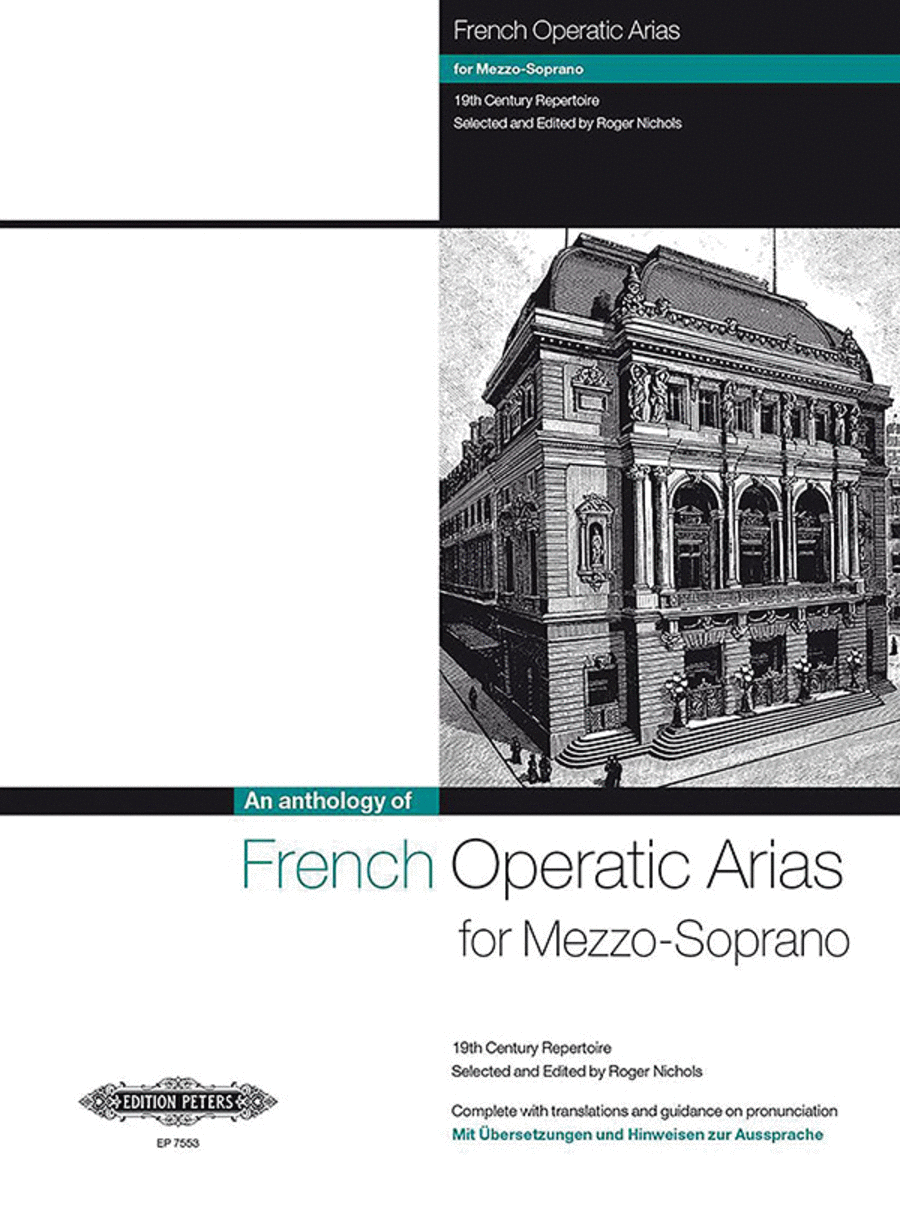 French Operatic Arias for Mezzo-Soprano and Piano Mezzo-Soprano Voice scores gallery preview page 1