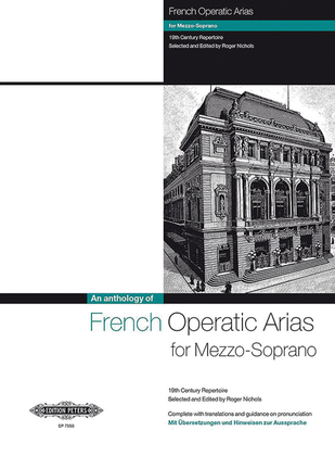Book cover for French Operatic Arias for Mezzo-Soprano and Piano