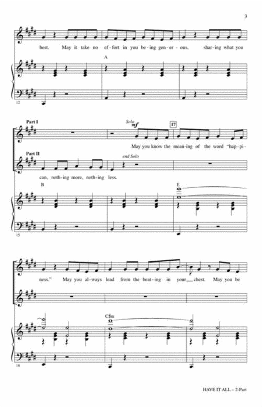 Have It All 2-Part scores gallery preview page 4
