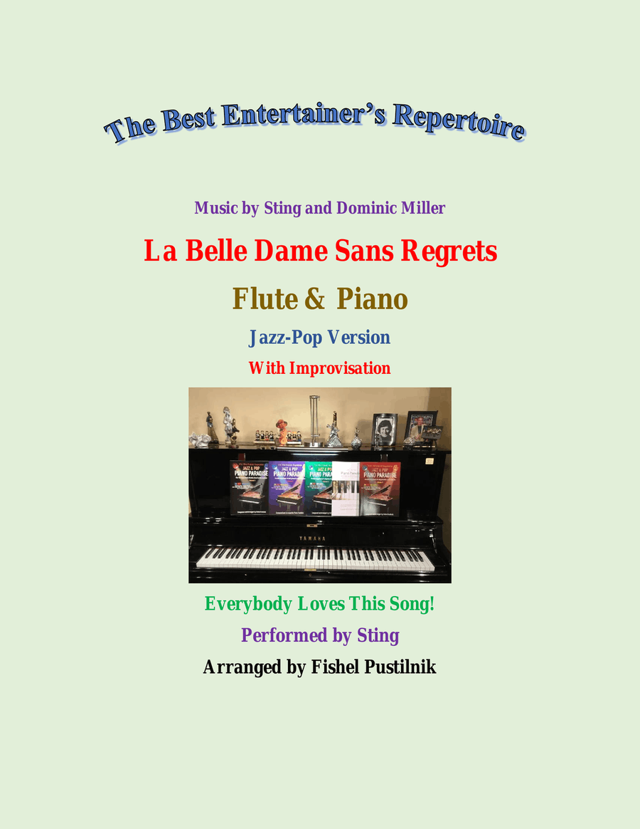 La Belle Dame Sans Regrets by Sting Flute Solo - Digital Sheet Music