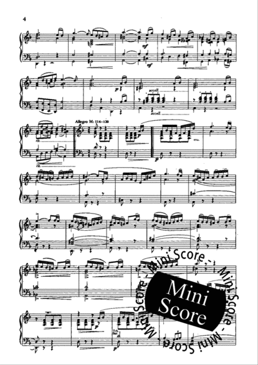 Ouverture Dramatique Fanfare Band scores gallery preview page 4