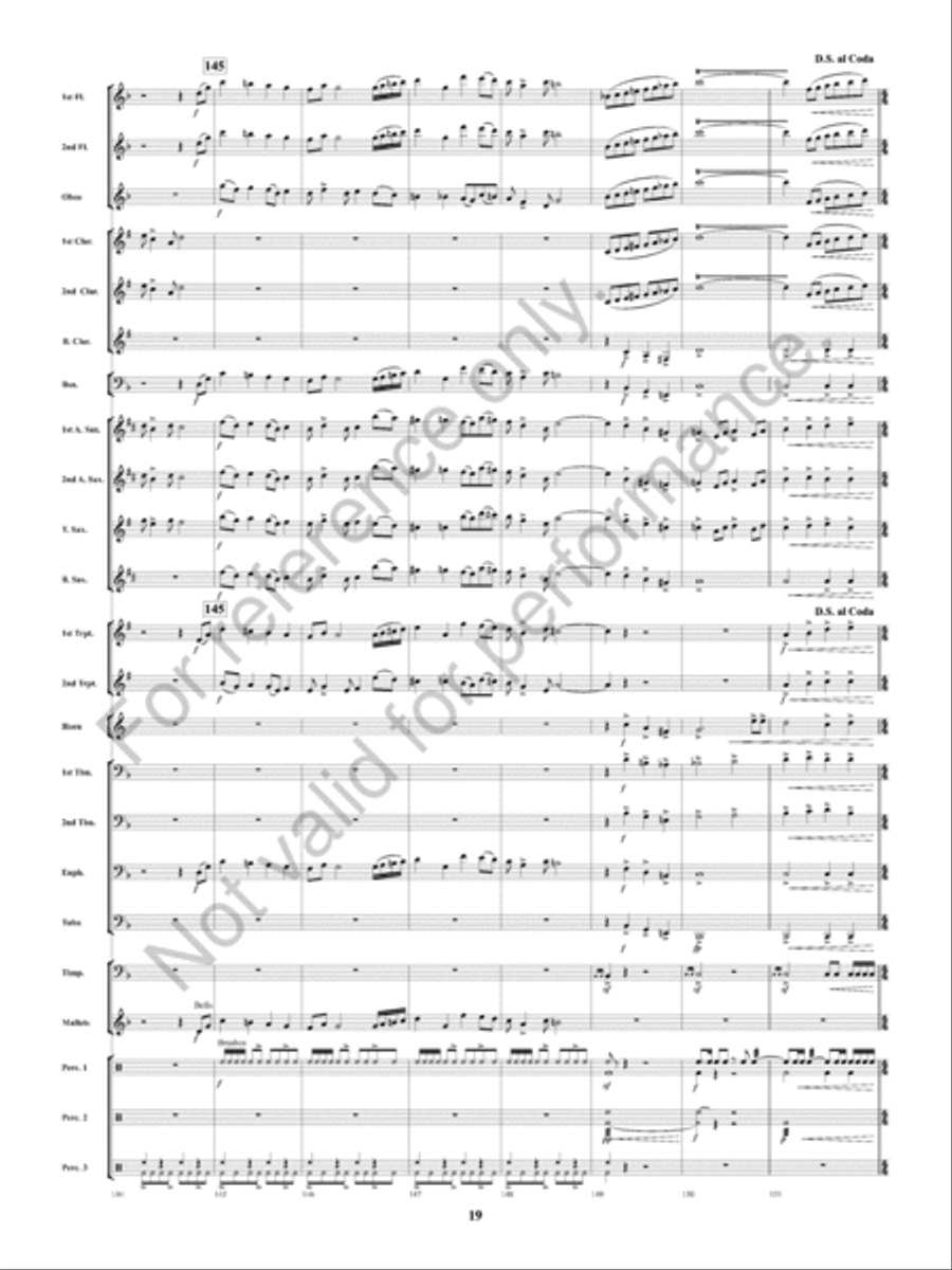 Carolina's Majesty Carolina's Majesty Concert Band scores gallery preview page 20