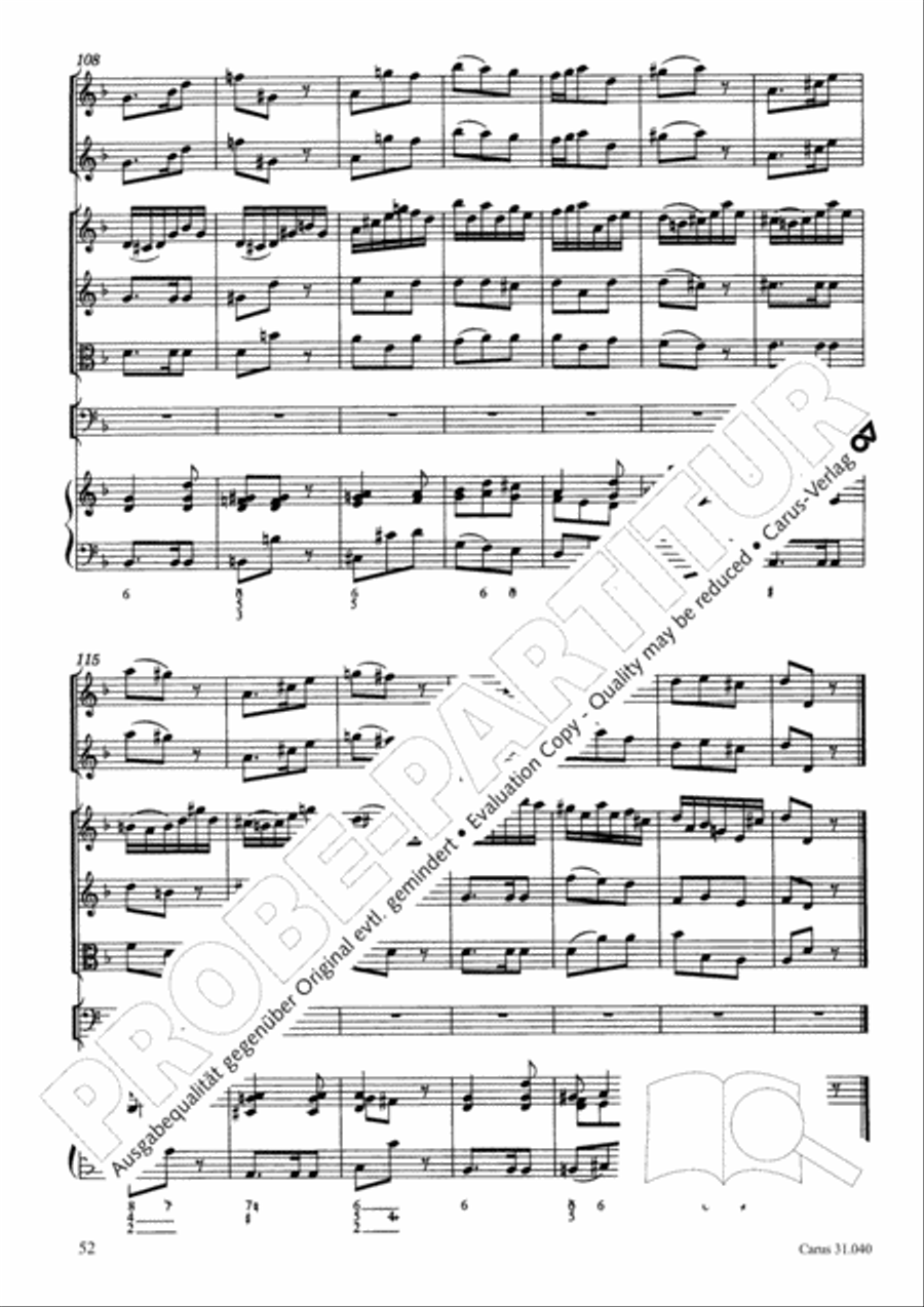 Christ was manifested for this purpose (Dazu ist erschienen der Sohn Gottes) ATB scores gallery preview page 53