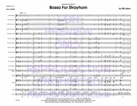 Bossa For Strayhorn image number null