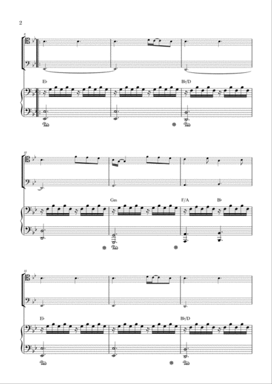 A Thousand Years Piano, Vocal, Guitar scores gallery preview page 2