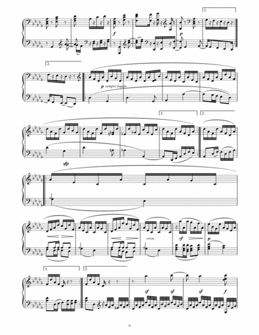 Piano Sonata in F minor Op 57 No 23