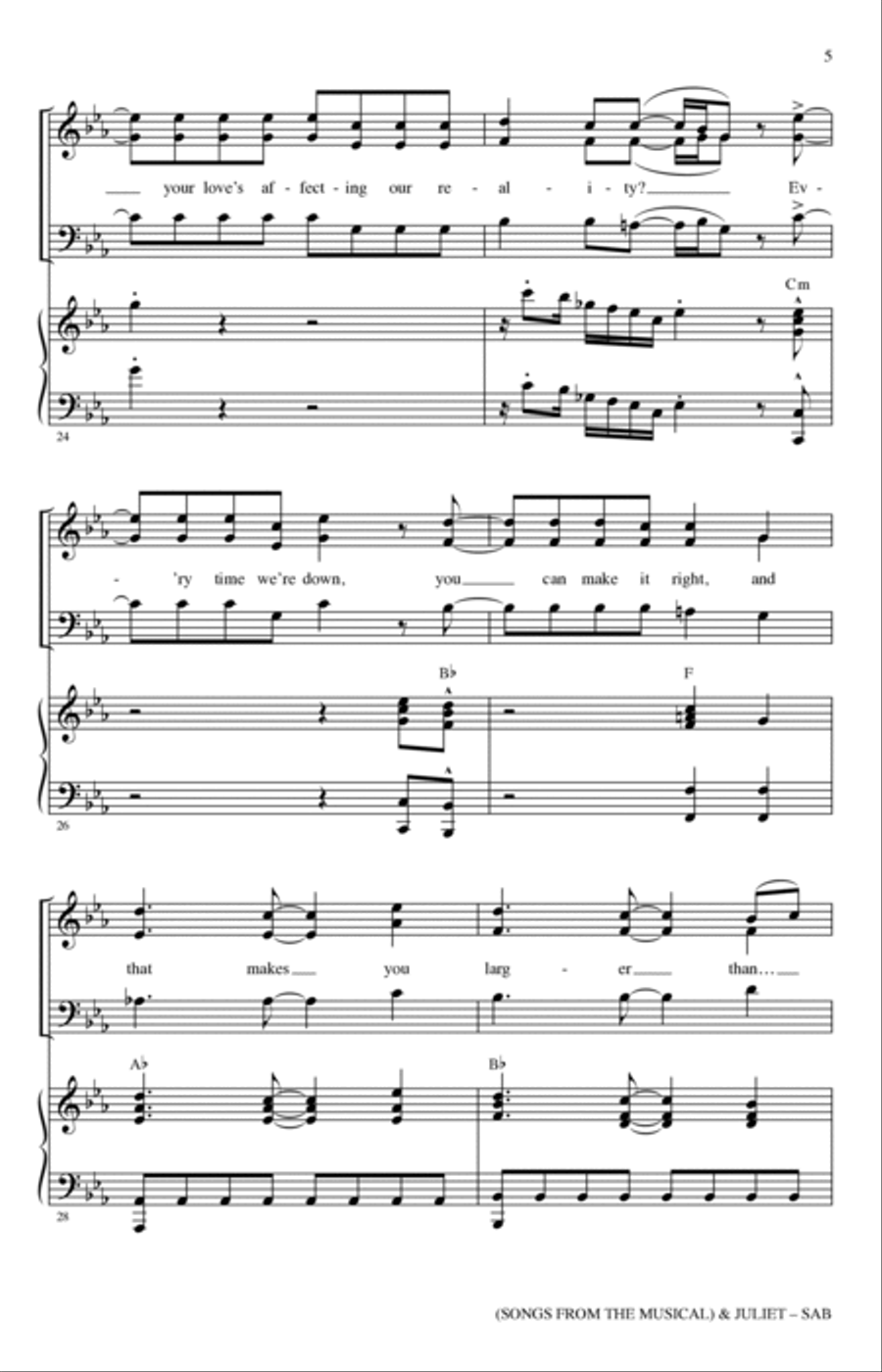 Songs from the Musical 