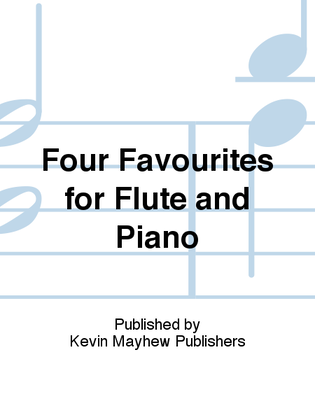 Book cover for Four Favourites for Flute and Piano