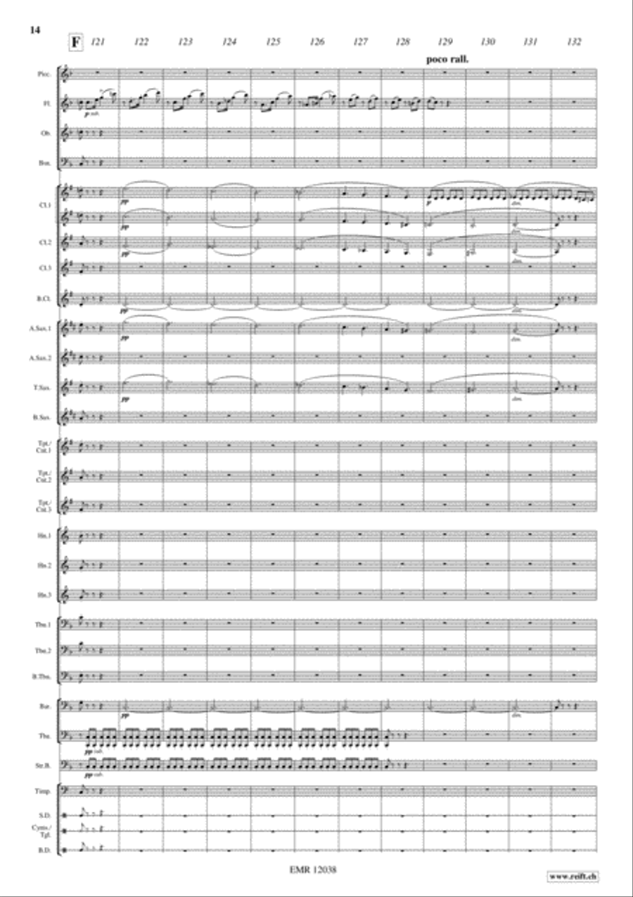 Die schone Galathee Die schone Galathee Concert Band scores gallery preview page 15