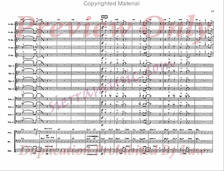 Airegin Airegin Big Band scores gallery preview page 18