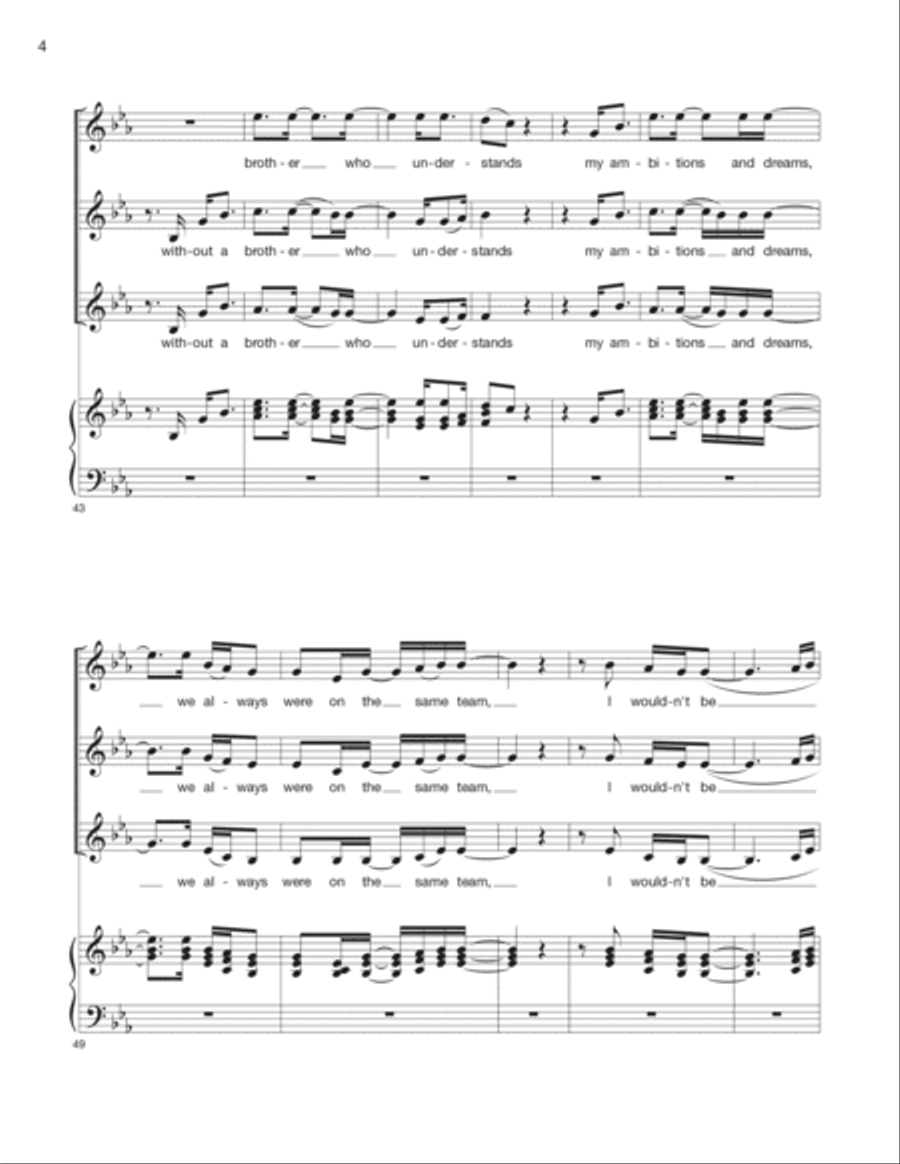 I Wouldn't Be SSA scores gallery preview page 4