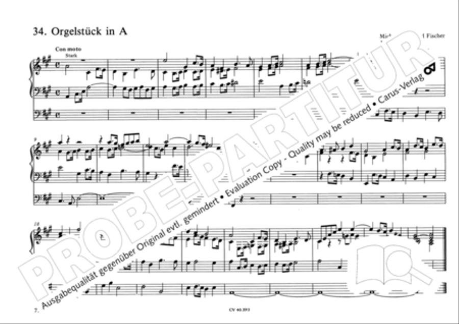 Free Organ Music from the Romantic Period, Vol. I (Freie Orgelmusik der Romantik, Band I)