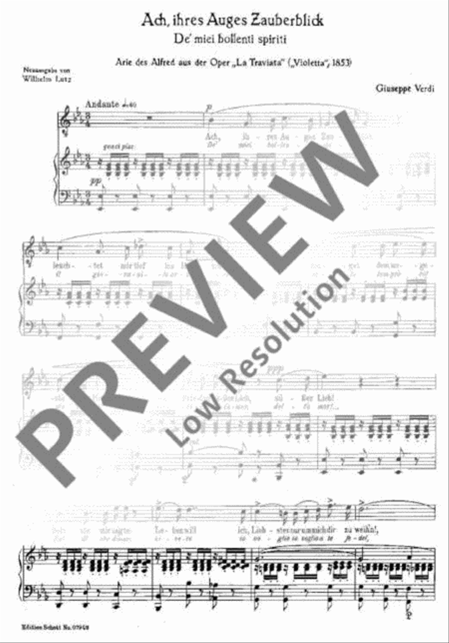 De' miei bollenti spiriti Tenor Voice scores gallery preview page 2