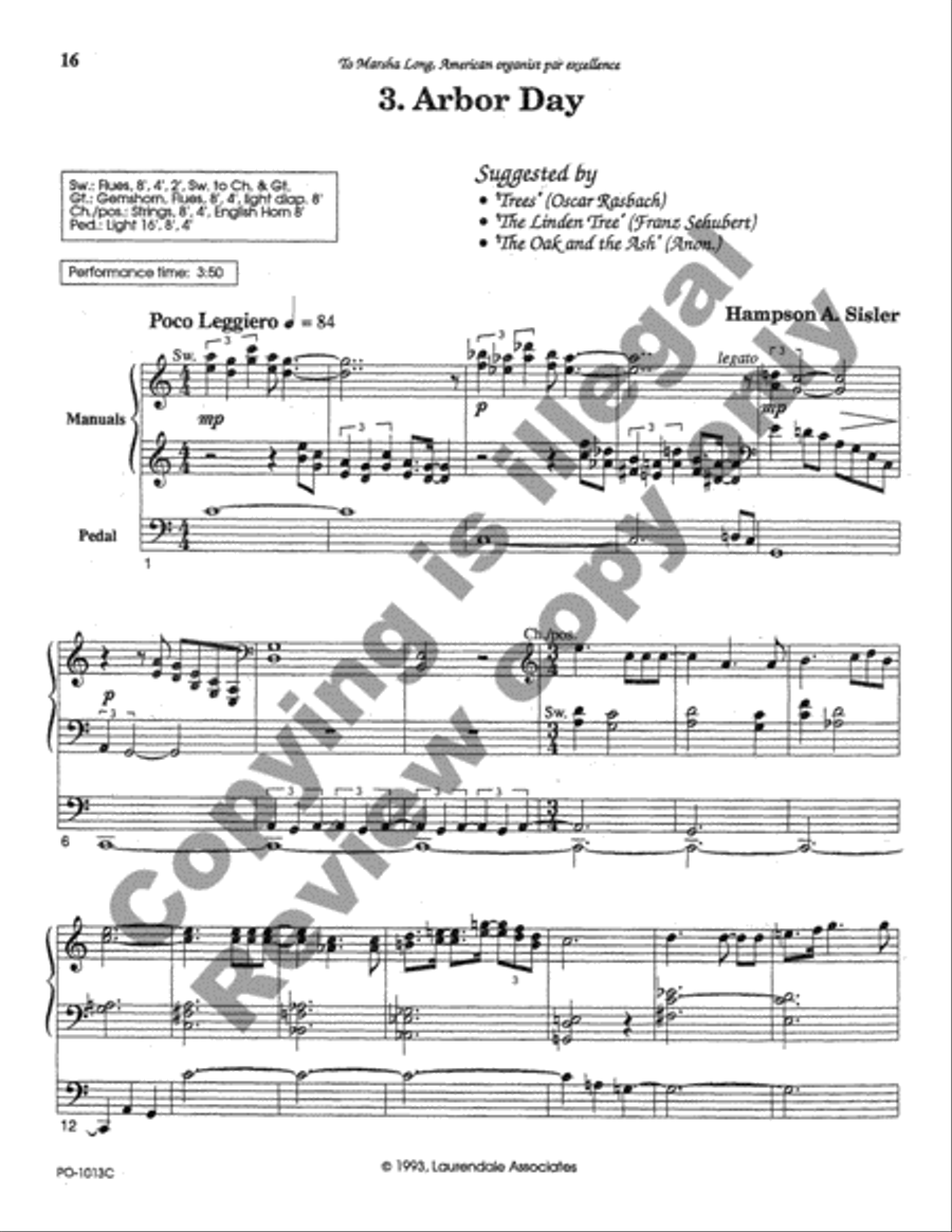 Civic Events Suite Organ scores gallery preview page 7