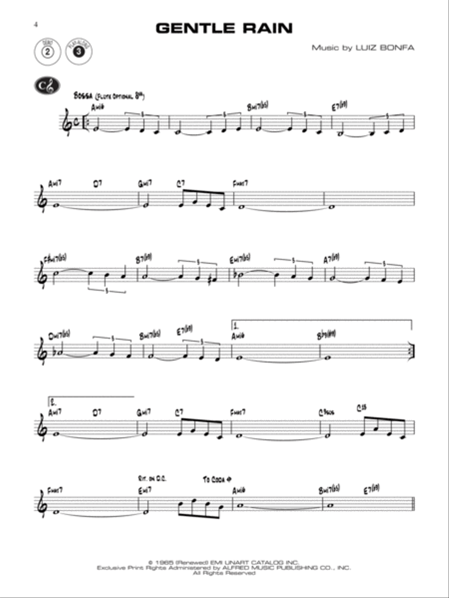 Alfred Jazz Easy Play-Along -- Latin, Volume 3 Flexible/Adaptable scores gallery preview page 6