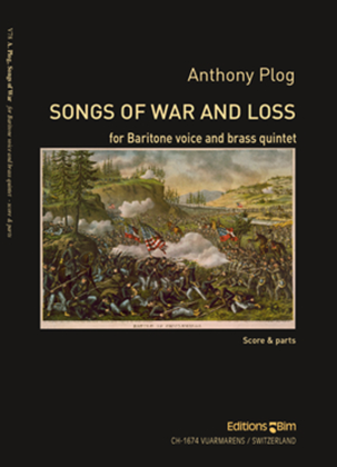 Book cover for Songs of War and Loss