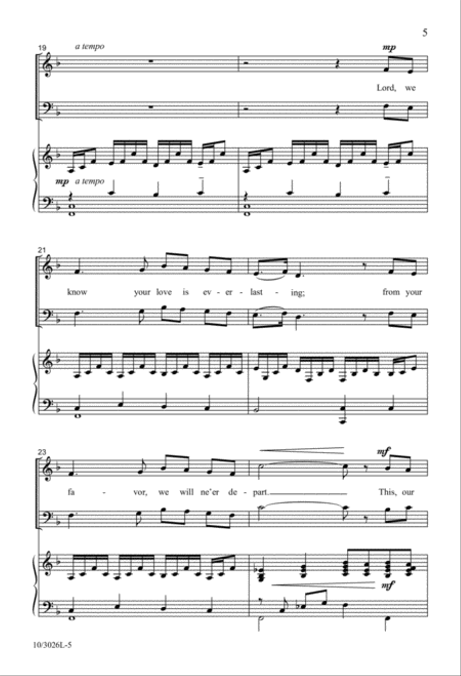 A Grateful Heart 4-Part scores gallery preview page 5