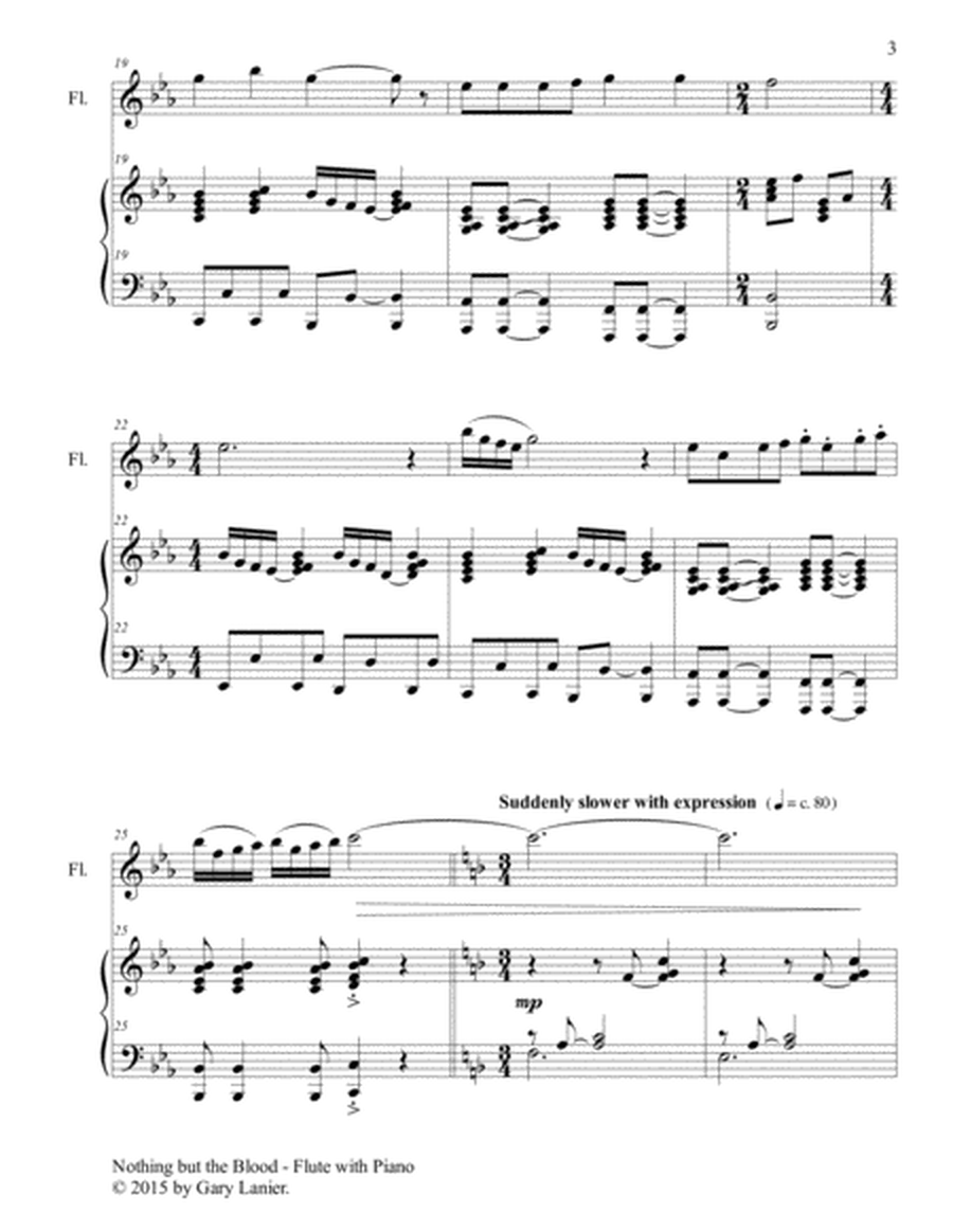 3 JOYFUL GOSPEL HYMNS (for Flute with Piano - Instrument Part included) image number null