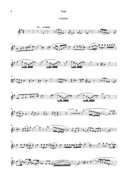 Shorter Pieces for viola and piano