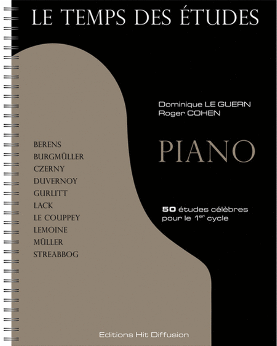 Le Temps des Études Piano Piano Solo scores gallery preview page 1