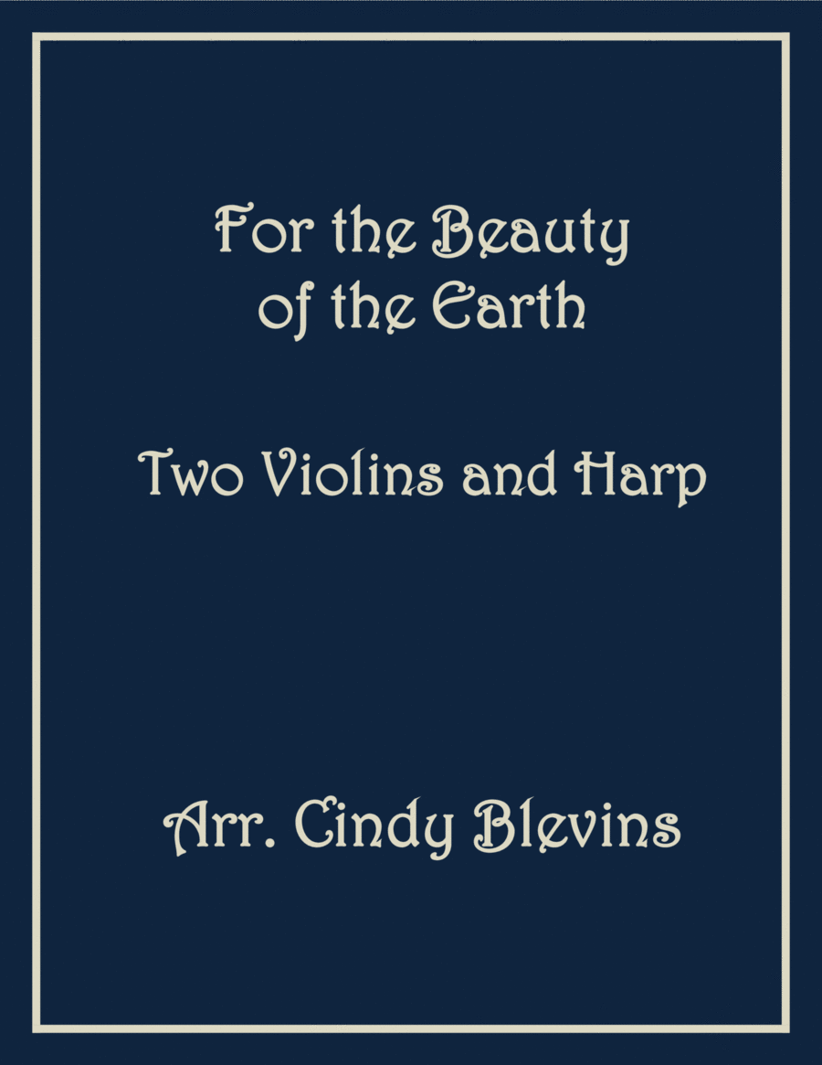 For the Beauty of the Earth, Two Violins and Harp image number null