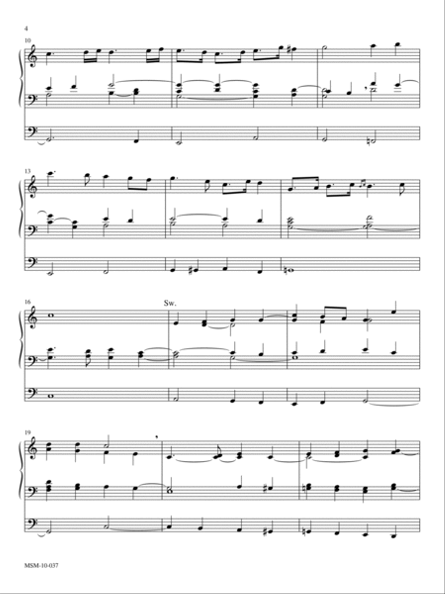 Six Trumpet Voluntaries Quoting Hymns Trumpet scores gallery preview page 4