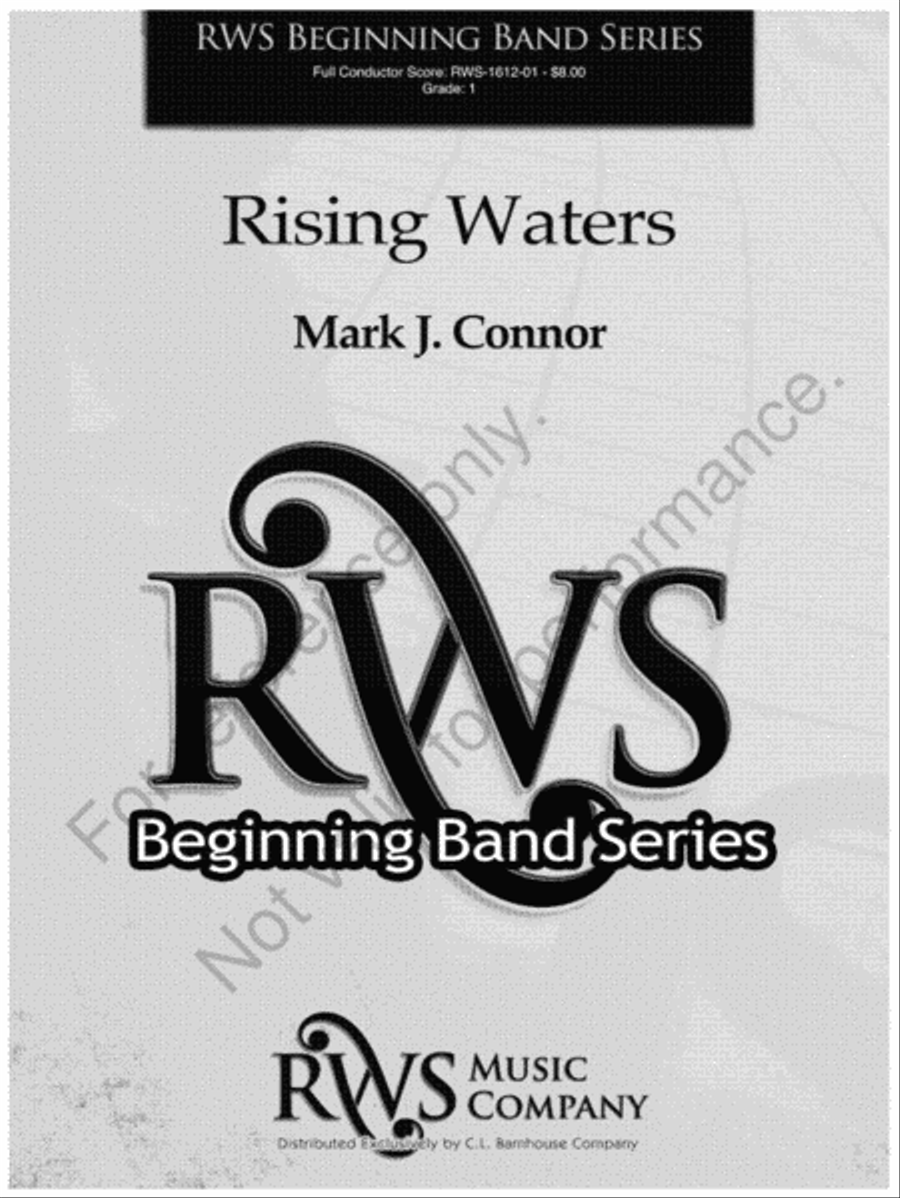 Rising Waters Concert Band scores gallery preview page 2