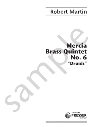 Book cover for Mercia Brass Quintet No. 6