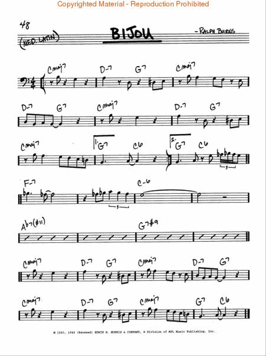 The Real Book – Volume III Bass Clef Instrument scores gallery preview page 4