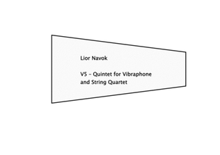 "V5 - Quintet for Vibraphone and String Quartet" (1995) [Full Score]