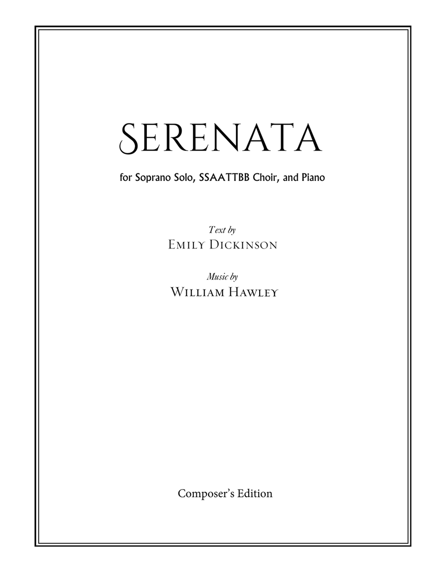 Serenata Divisi scores gallery preview page 1