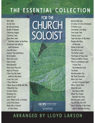 Book cover for Essential Collection for the Church Soloist, The-Digital Download