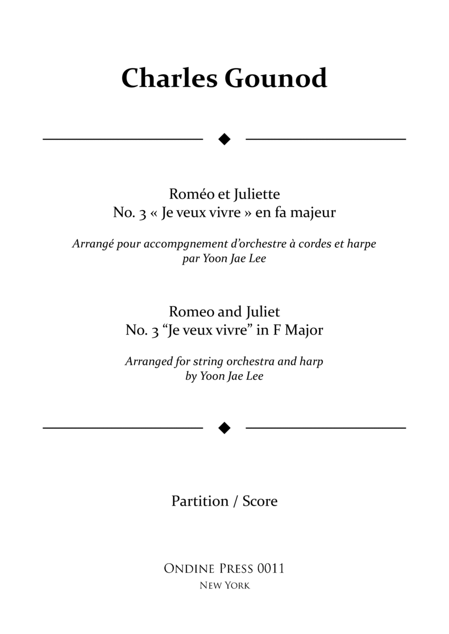Roméo et Juliette / Romeo and Juliet No. 3 
